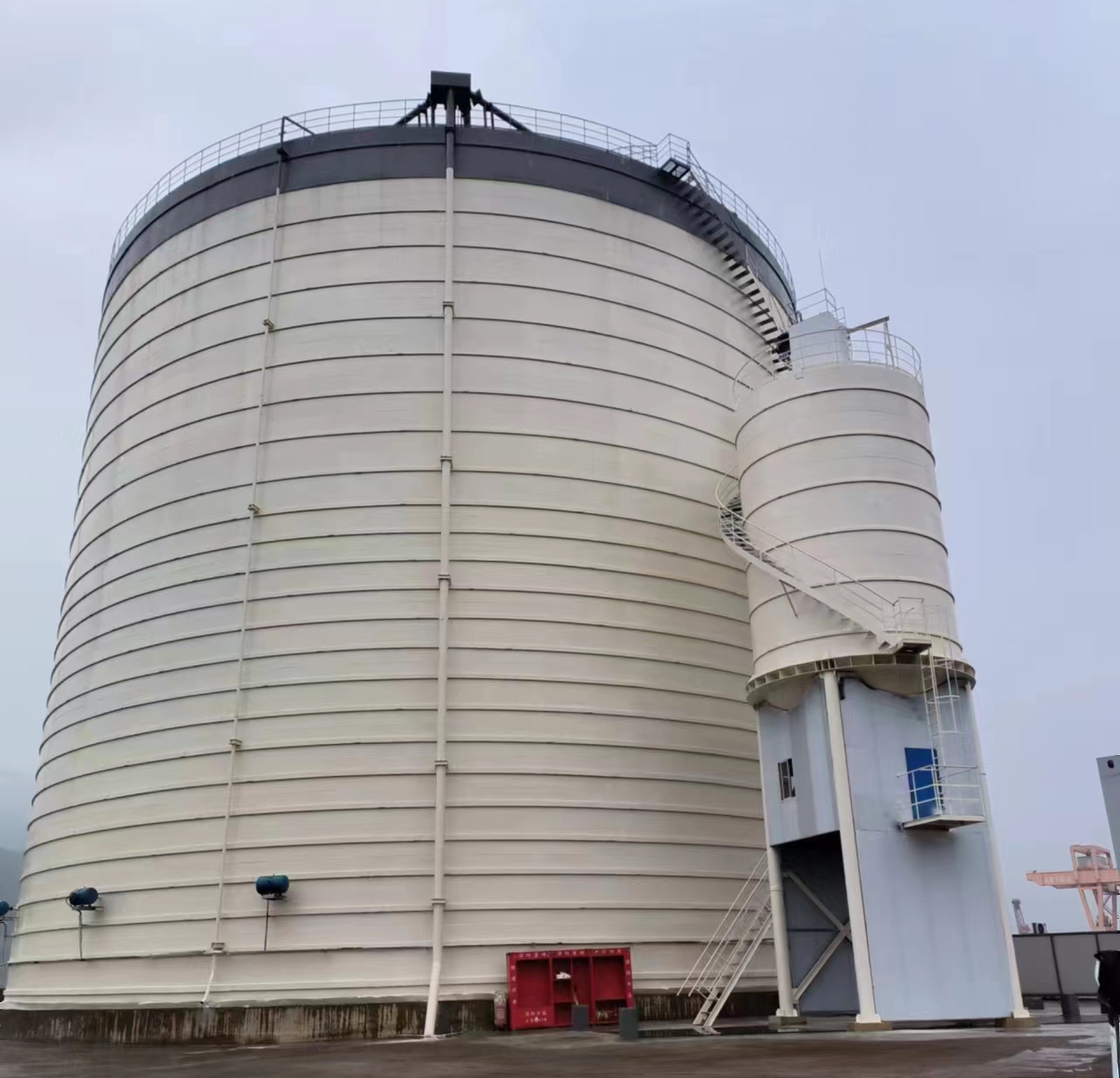 江山10万吨水泥钢板库