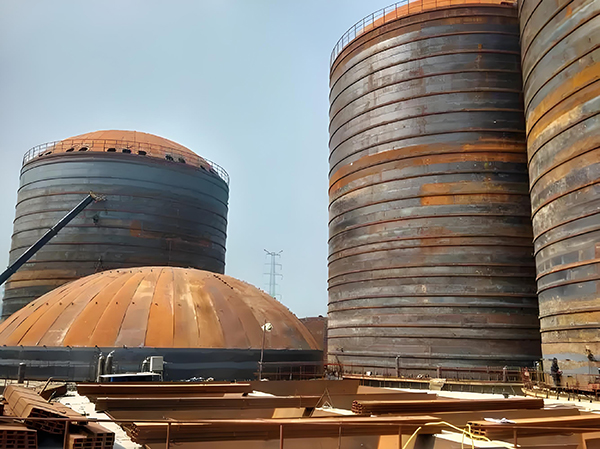 江山焦粉钢板仓